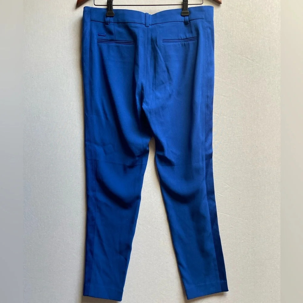 Wilfred Aritzia Silk Trim Formal Trouser Pants Sz 8 - Picture 2 of 12